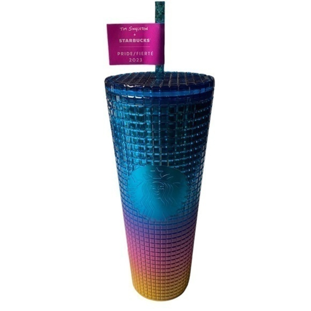 Starbucks 2023 Gay Pride month summer release limited edition venti tumbler New
